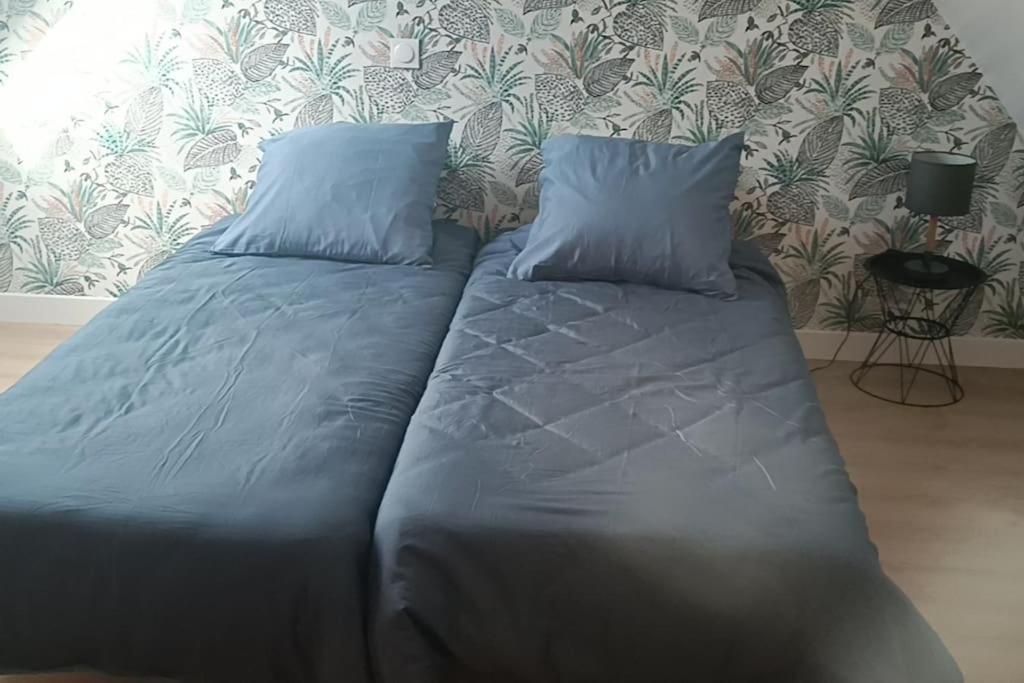 Вилла Les Deux Pieds Sous La Couette Сент-Обен-сюр-Мер Экстерьер фото